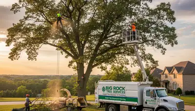 Professional tree removal service in Aurora, IL by certified arborists