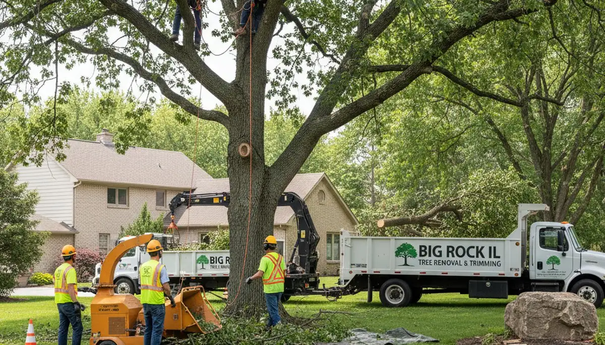 Professional tree removal service in Aurora IL by expert arborists | TreeServicesAuroraIL