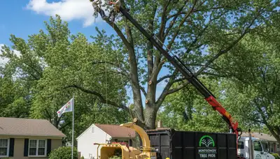 Professional tree removal service in Aurora IL by certified arborists | TreeServicesAuroraIL